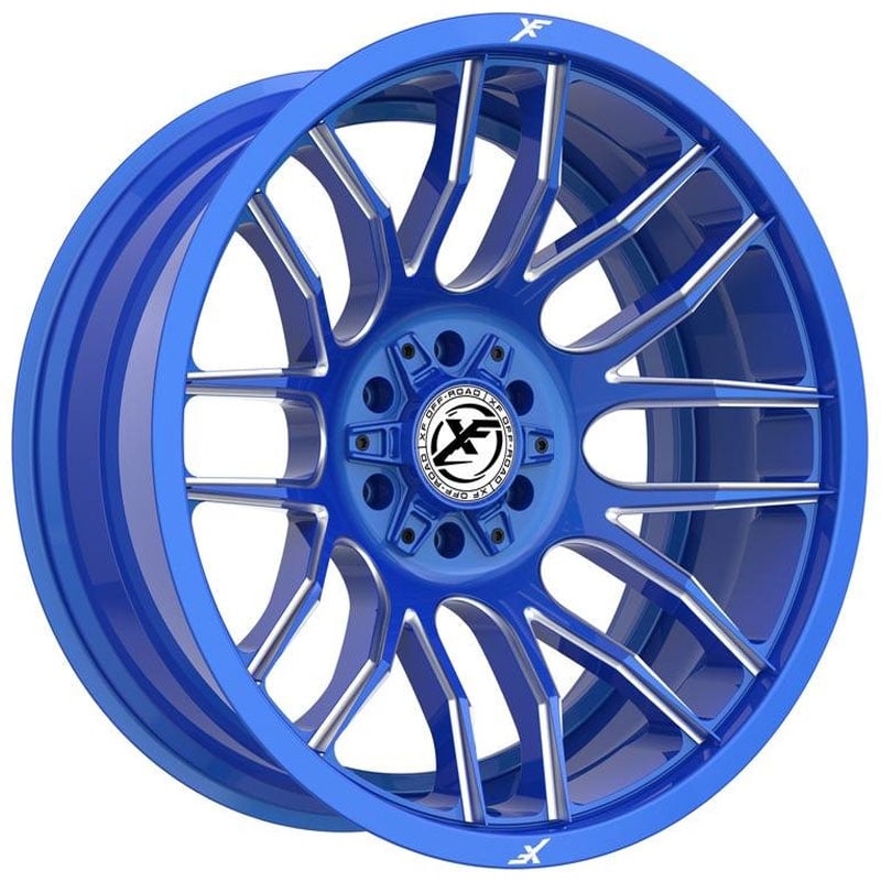 XF Offroad XF-232 Anodized Blue Milled
