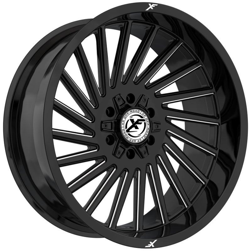 XF Offroad XF-239  Wheels Gloss Black Milled