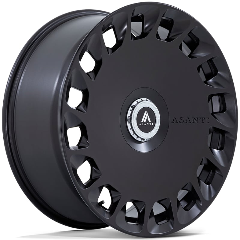 Asanti Black Label ABL-45 Aristocrat  Wheels Matte Black