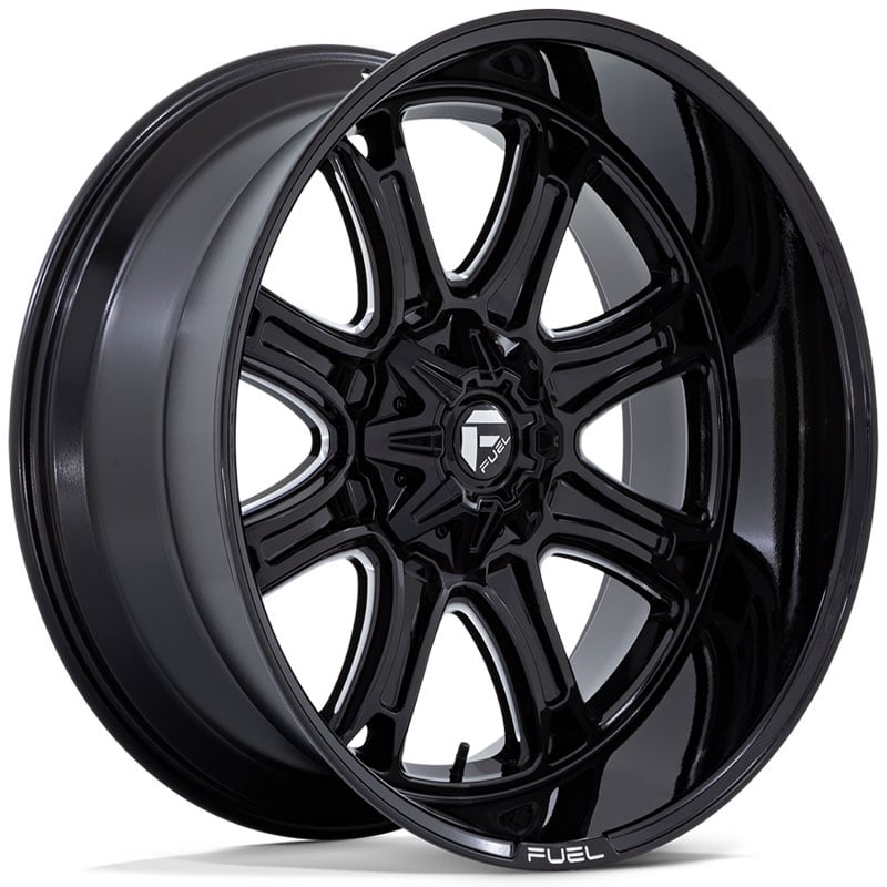 Fuel FC853  Wheels Gloss Black Milled
