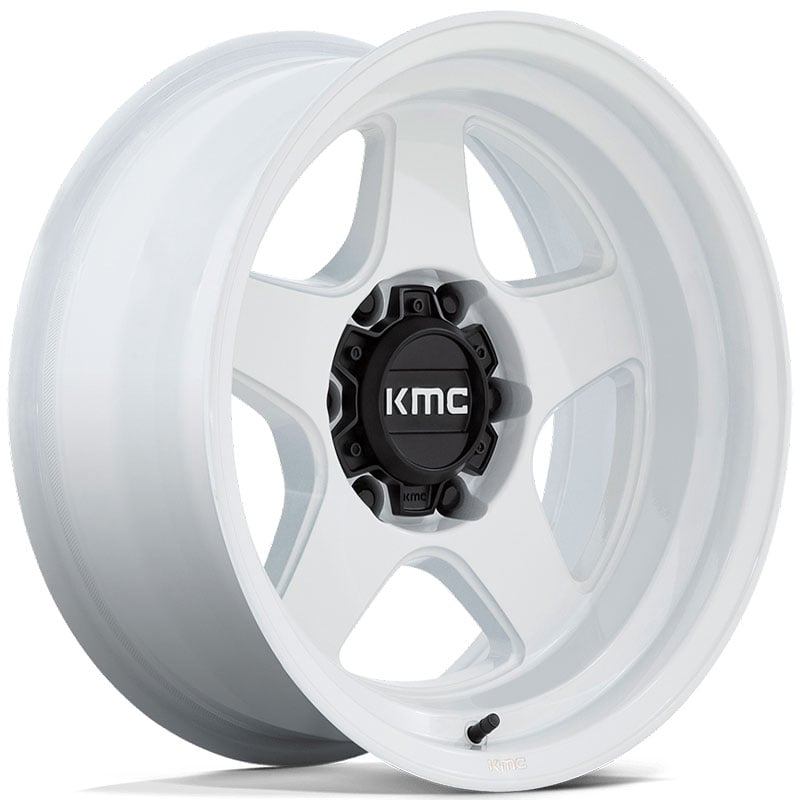 KMC KM728 Lobo  Wheels Gloss White