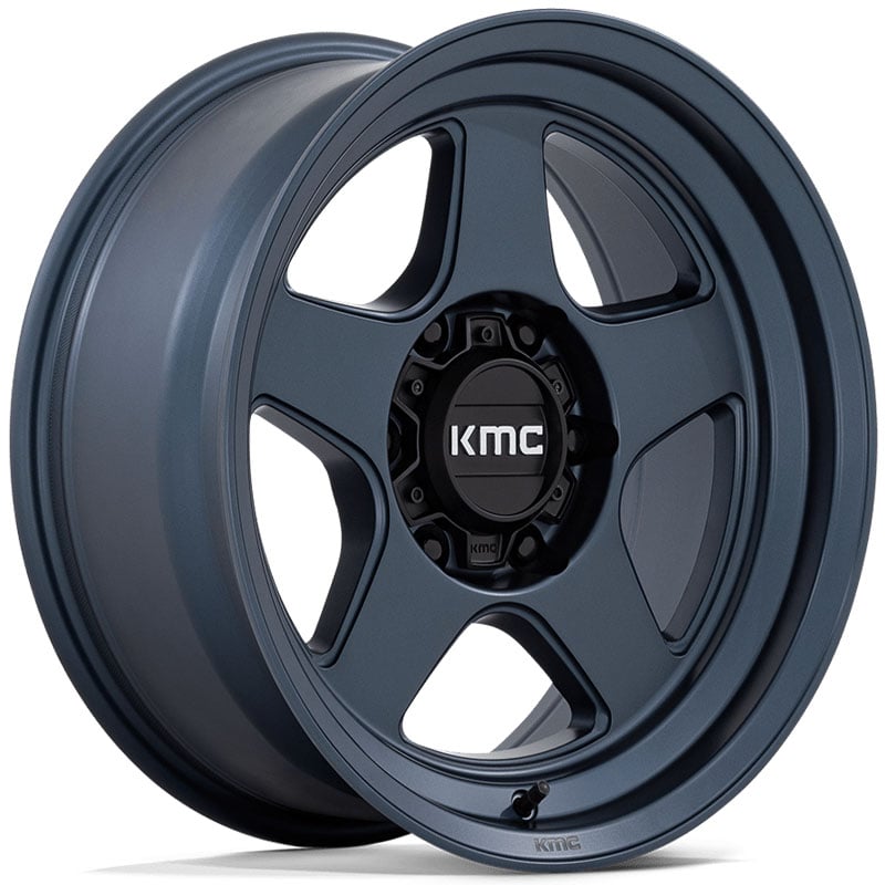 KMC KM728 Lobo  Wheels Metallic Blue