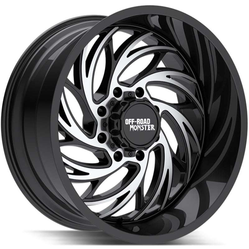 Off-Road Monster M29  Wheels Gloss Black Machined