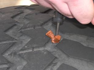 patch flat tire