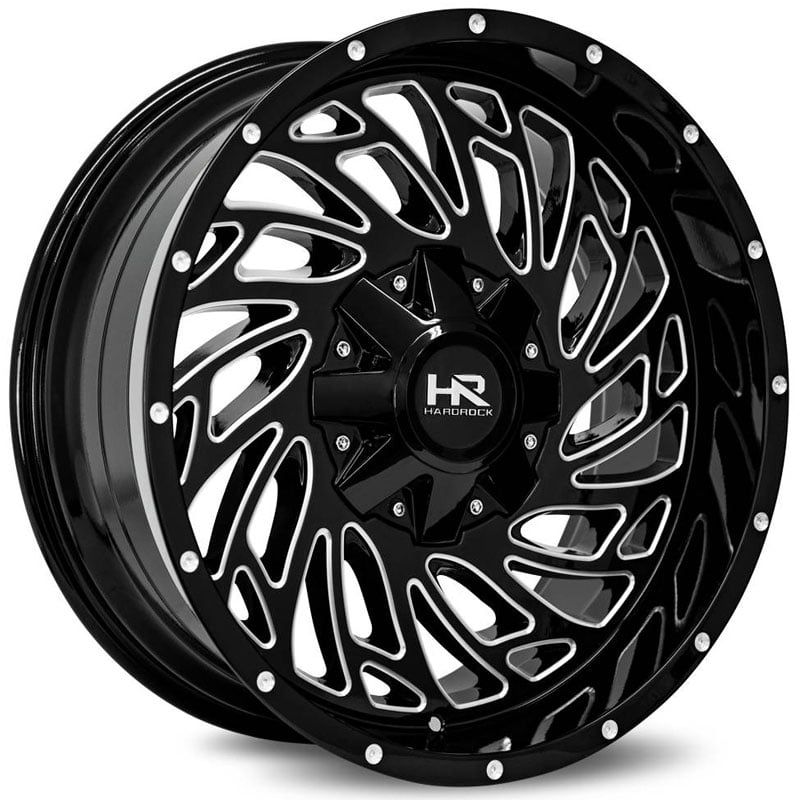 Hardrock Offroad H710 Attack  Wheels Gloss Black