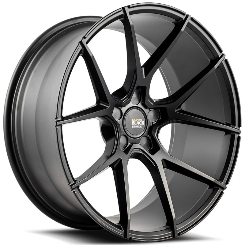Savini Black Di Forza BM14  Wheels Matte Black